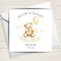 Personalised Welcome to the World New Baby Card